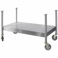 Accutemp AT2A-3031-4 Stainless Steel Single Shelf Stand for AccuSteam 48in Wide Griddles 989AT2A30313